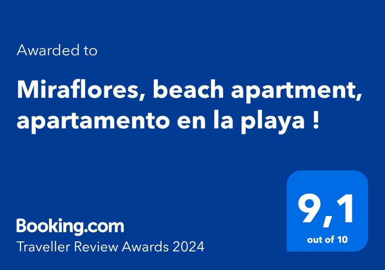 Miraflores, Beach Apartment, Apartamento En La Playa ! La Cala De Mijas Dış mekan fotoğraf